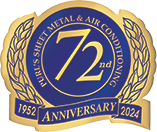 72nd Anniversary of Purl's Sheet Metal & Air Conditioning